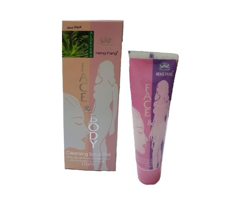 Scrub Pietty Cieam Aloevera Face And Body Cleansing Scrub Gel - 100ml