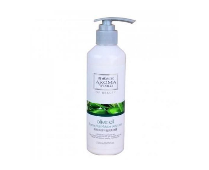 Aroma Naturals Olive Oil, Essence High Moisture Body Lotion, 230ml