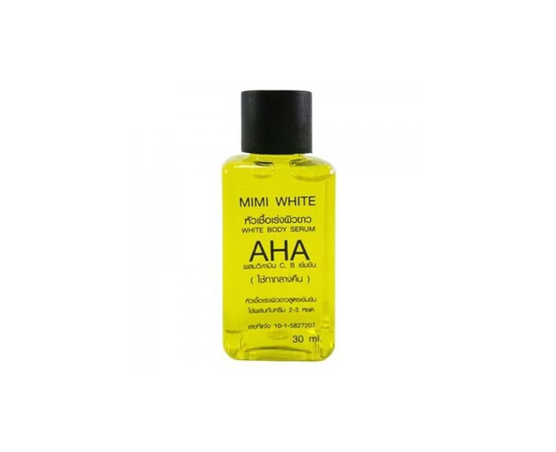 AHA Mimi White Aha White Body Serum 30ml (Concentrate Serum)
