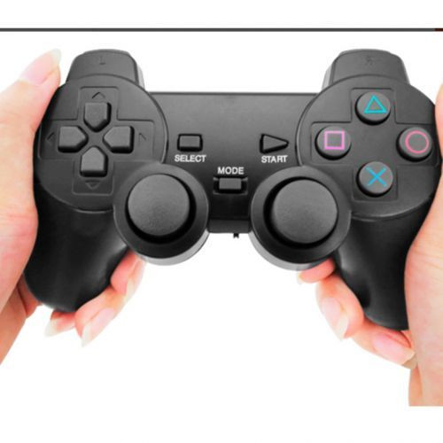 Gamepad 6 In 1 Wireless Dual Vibration Controller,PS PC XINPUT Android TV Phone-Black