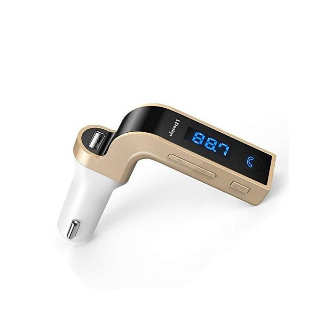 Original Accessories G7 Bluetooth Car Kit Handsfree FM Transmitter Radio MP3 Player USB Charger & AUX