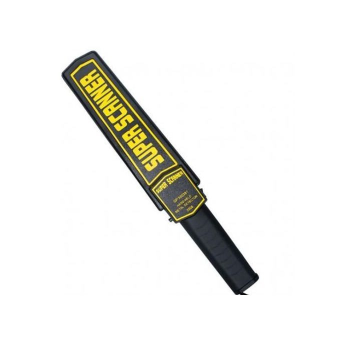 Hand Held Metal Detector - Black