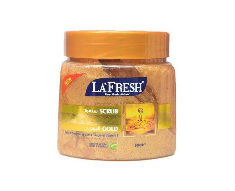 La Fresh Gold Scrub - 500g