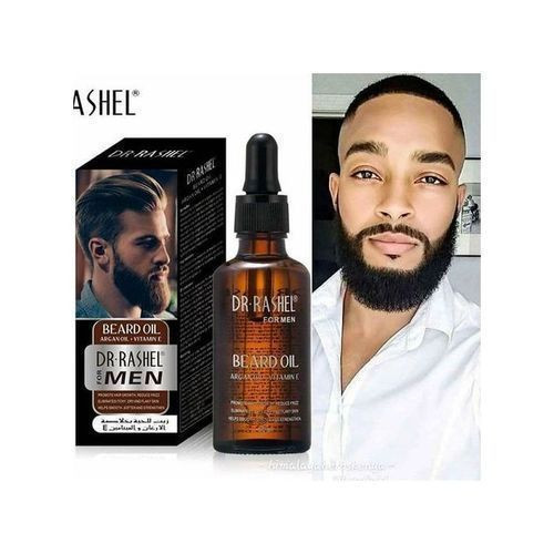 Dr. Rashel Beard Growth Beard Oil With Argan Oil + Vitamin E For Men - 50ml