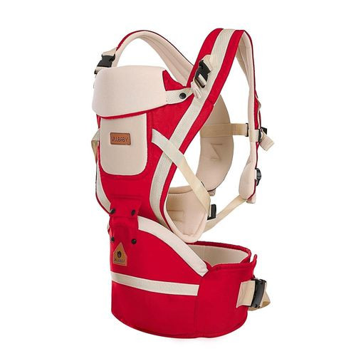 3 in 1 Baby Carrier With Hip Seat -Multi