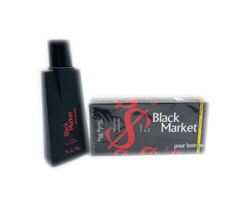 Shirley May Black Market Eau De Toilette Spray for Men - 100ml