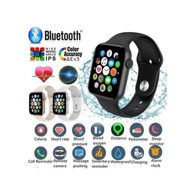 Genuine Smart Watch Compatible With Android & Ios with wireless charging
