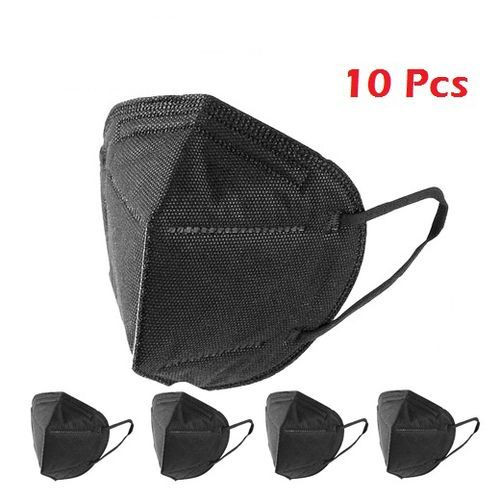 Mask 10 pcs Kn95 Mask - Black