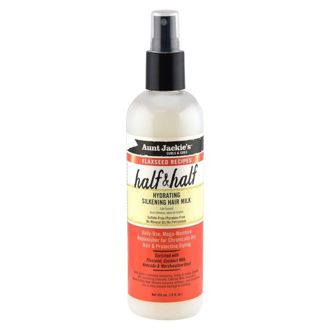 Aunt Jackie'S Flaxseed Recipes Half & Half Hydrating Silkening Hair Milk 355ml