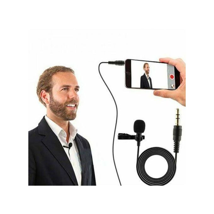 Lapel Microphone For Live Streaming, Meeting, Lectures
