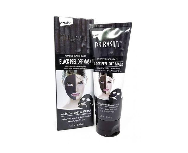 Dr. Rashel Black Peel Off Mask With Collagen & Charcoal 120ml