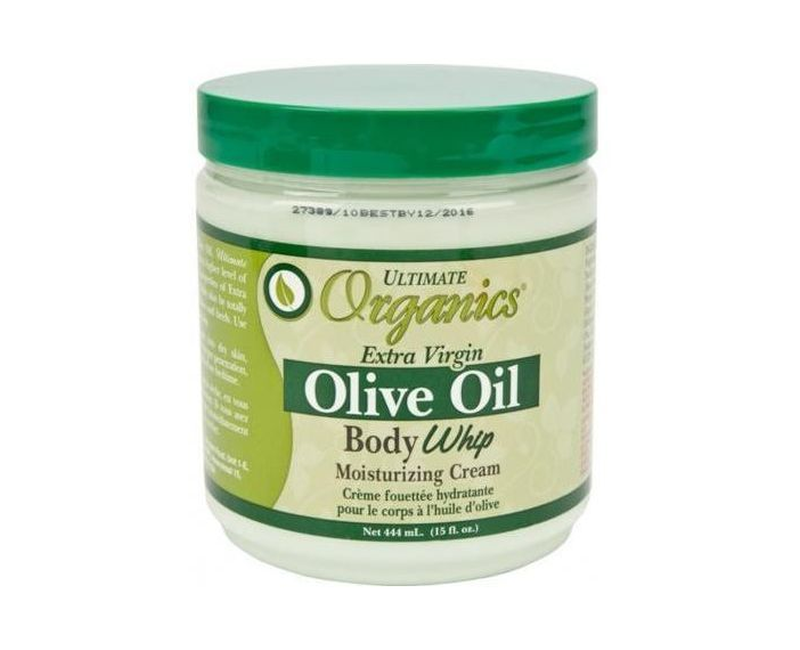 Organics Extra Virgin Olive Oil Body Whip Moisturizing Body Cream 426g-