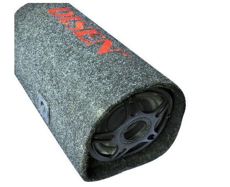Tunnel Shaped Disen Car Subwoofer - Grey