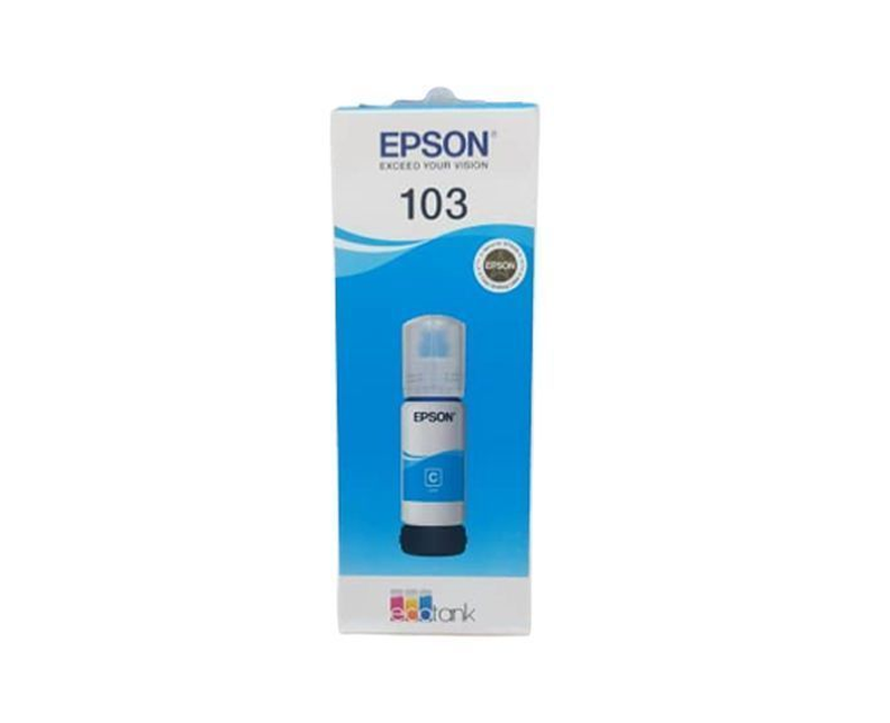 Epson 103 EcoTank Ink Bottles 65ml - Cyan