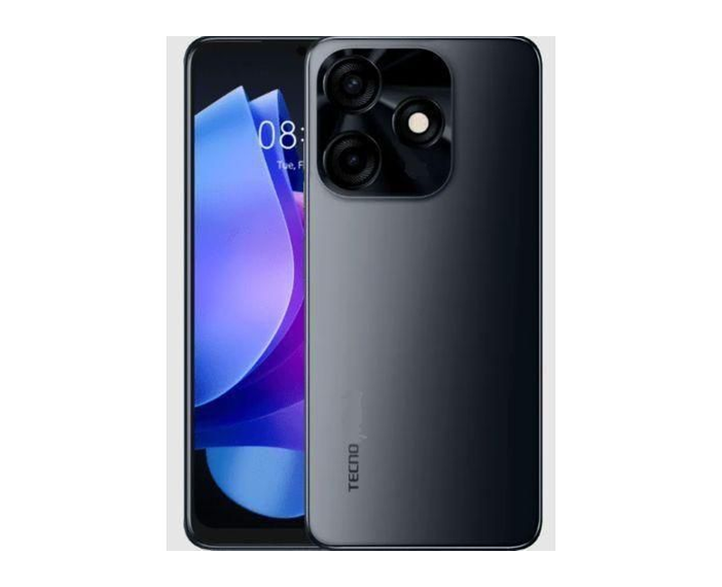 Tecno POP 10C 6.6' 6GB RAM 64GB ROM 8MP 5000mAh - Black