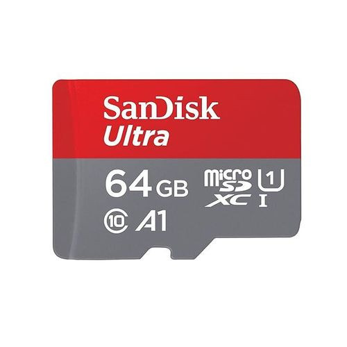 Sandisk Ultra 64GB microSD card Memory Card for Smartphones - black