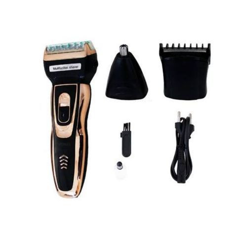 Yoko Trimmer Professional Home Barber Set - Black, Gold