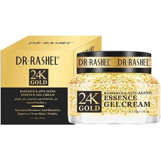 Dr Rashell Radiance Anti-Wrinkle Essence Gel Cream 24K Gold For Wrinkles & Dark Circles