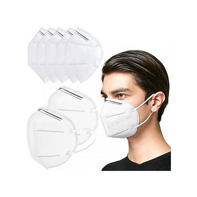 Mask 10pcs KN95 Mask - White