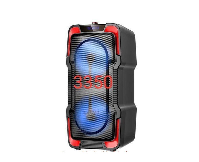 AILIPU Party Bass Bluetooth Speaker with In-built Microphone - Black