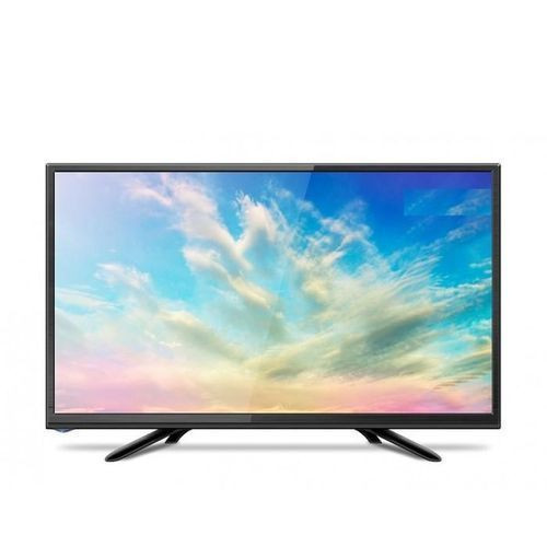 LED Tv Flat Screen 21 Inches with USB & HDMI Supports - Black