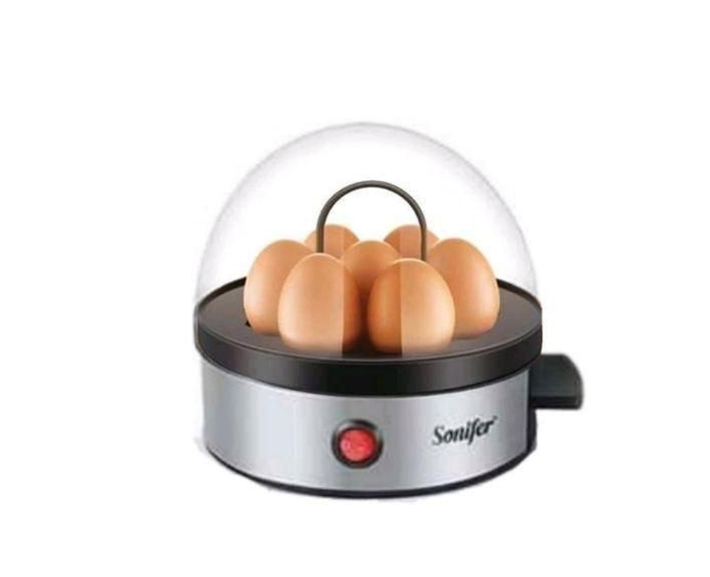Generic Egg Boiler 7 Holes -Black