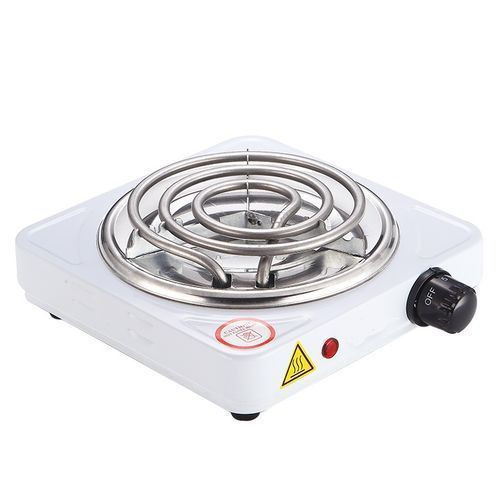 Single Coil Hot Plate Cooker - White