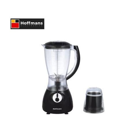 Hoffmans Genuine Blender 2 In 1 Juicer -1.5L - Black