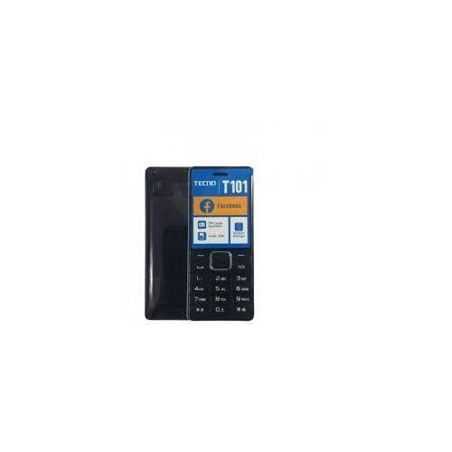 Tecno T101 dual Sim Wireless FM 1000Amh - black