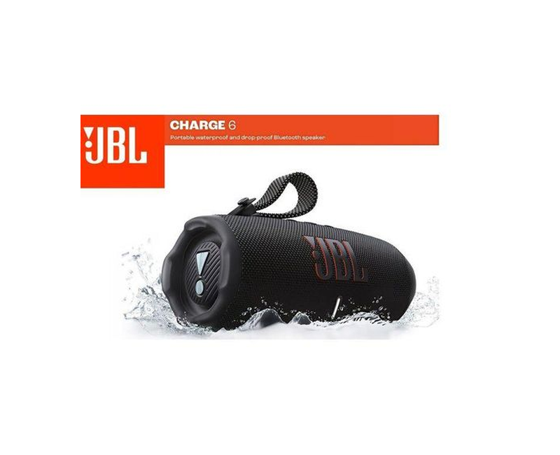 Jbl Charge 6 Portable Bluetooth Speaker - Black