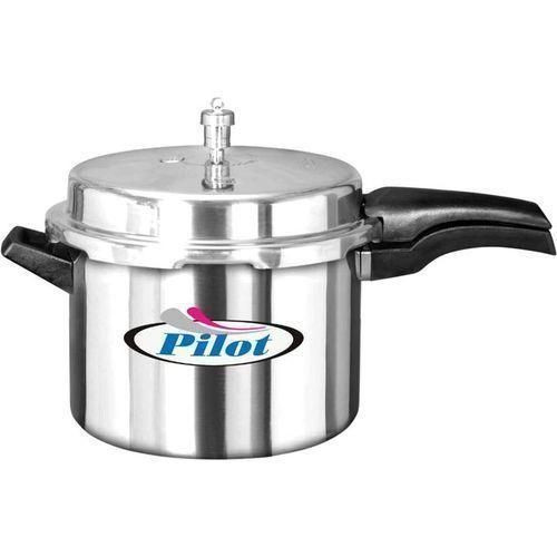 Pilot 5Litres Stainless Steel Presure Cooker - Silver