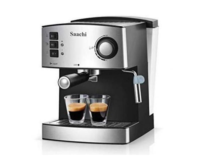 Saachi 15 Bar Coffee Maker All In 1- NL-COF-7055 Espresso -Silver