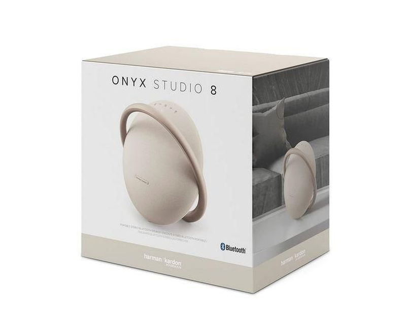 Onyx Harman Kardon Studio 8 Bluetooth Wireless Portable Speaker - grey