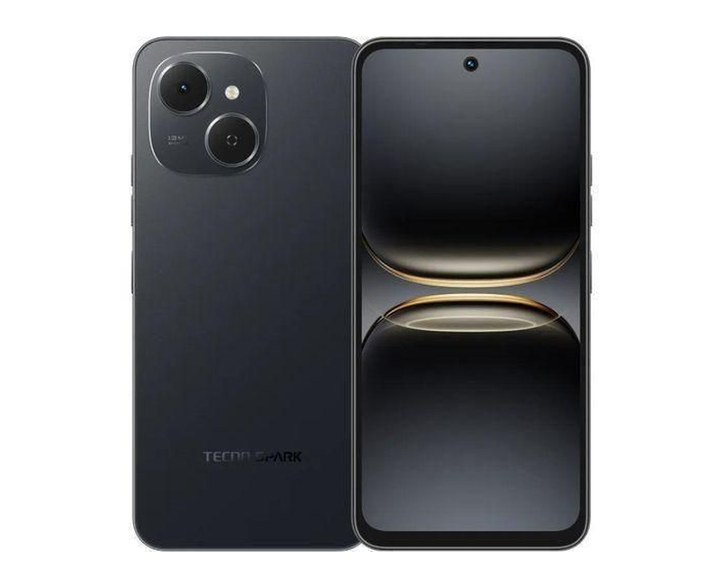 Tecno POP 10 Pro 120Hz 6.67'' 128GB ROM+4GB RAM +(4GB Extended),13MP Camera, IP64, 6000mAh 18W Fast Charging Battery-Black