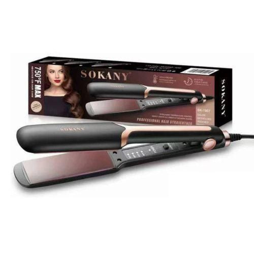 Sokany Professional Hair Straightening Iron-Black