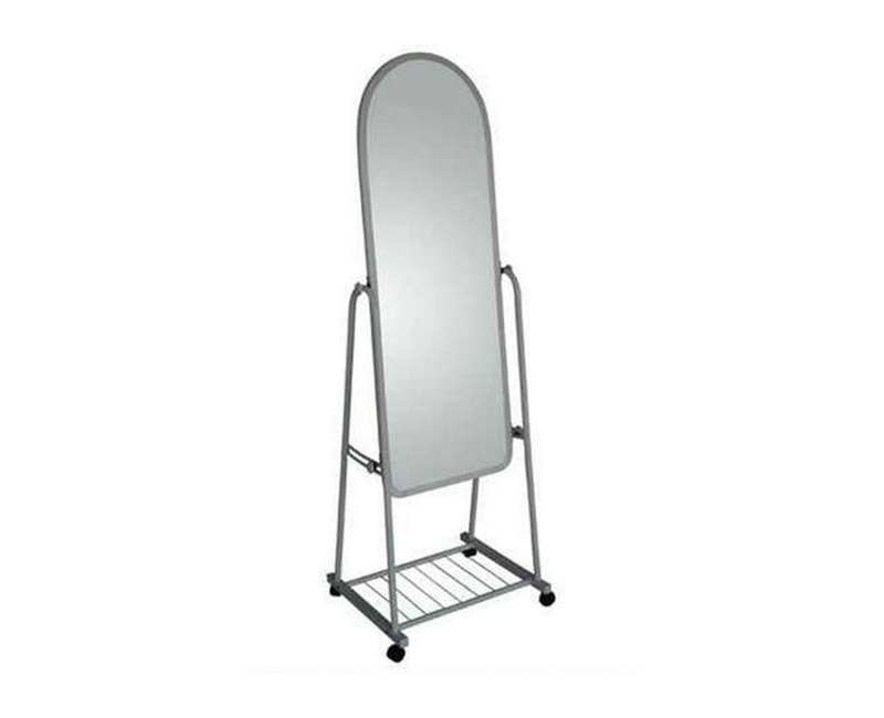 Portable Bedroom Dressing Mirror - White