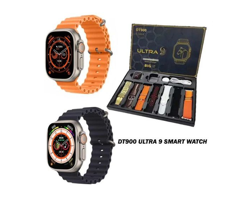Ultra 9 DT900 Smartwatch With 7 Strap