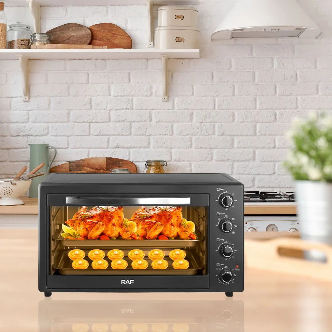 RAF 68L Electric Oven R5322 - Black