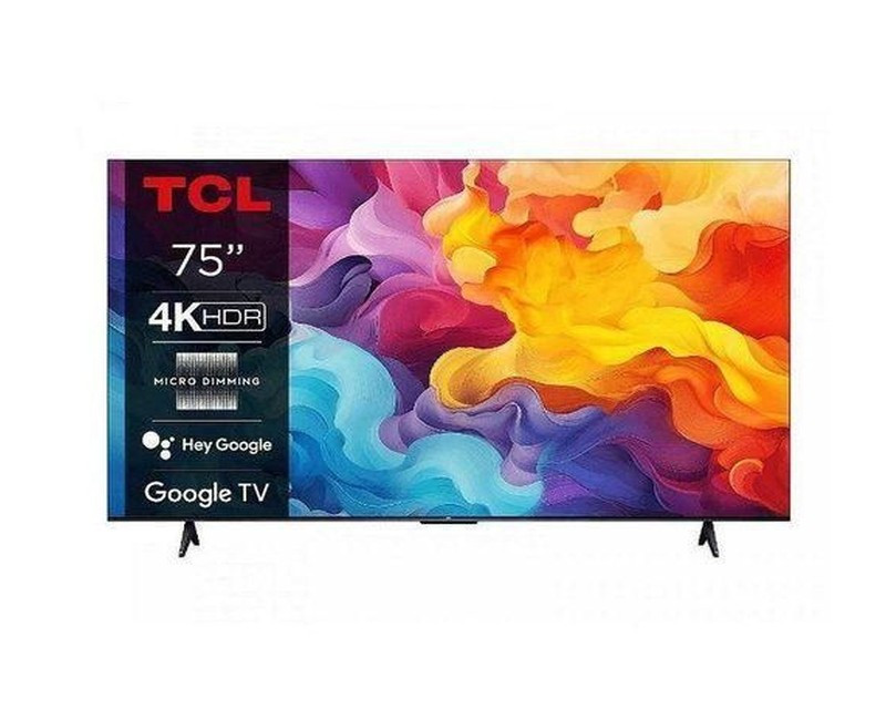 TCL 75 Inch Smart TV 4K HDR 10 Google TV QLED Quantum Dot Technology 3 Years Warranty