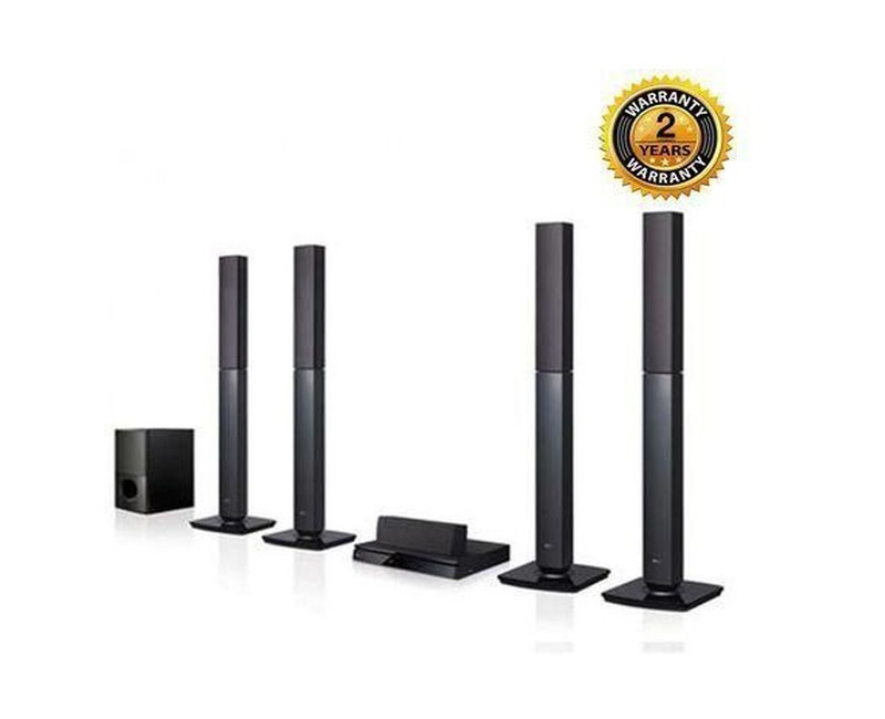 Lg Global LG 1000W, 5.1CH Surround System (4 Tallboy), FM Radio, Bluetooth Music Steaming