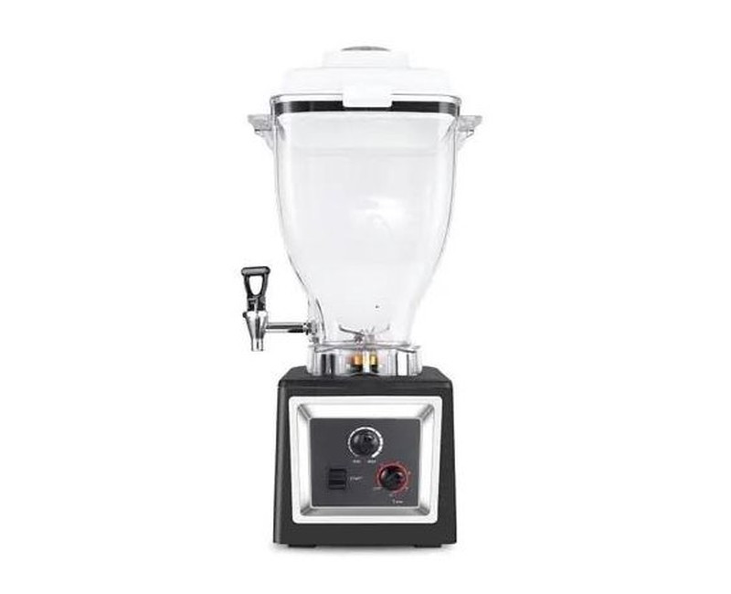 Very Big Powerful Commercial Blender Of 12 Liters Unbreakable With Dispenser-Transparent