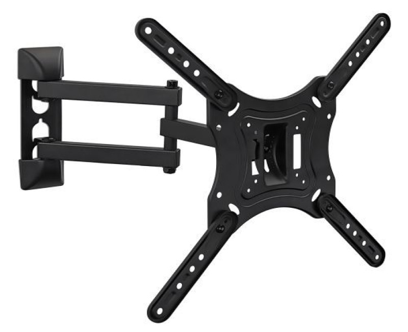 General 14"-55" Swivel, Tilt & Adjustable Full Motion TV Wall Mount Bracket - Black