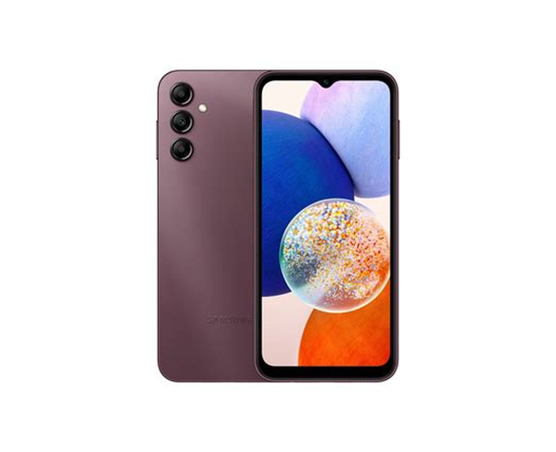 Samsung Galaxy A14 5G - 6.6" 6GB RAM 128gb ROM 50MP 5000mAh - Maroon