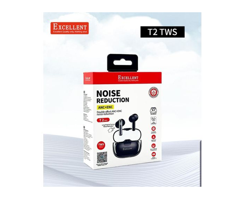 Excellent T2 TWS Wireless Airpod Black