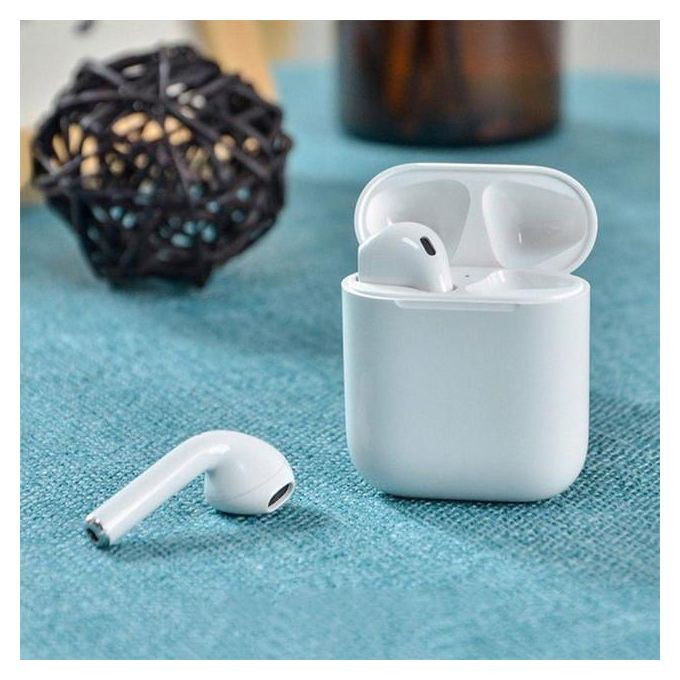 i12 TWS Bluetooth wireless earbuds Earphones with Charging Case