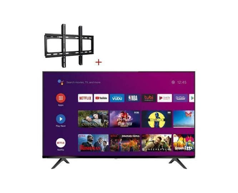 Hisense 40" Smart TV, Stream YouTube & Netflix + Free Wall Mount Bracket - Black