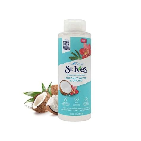 St Ives Coconut Water & Orchid Body Wash 650