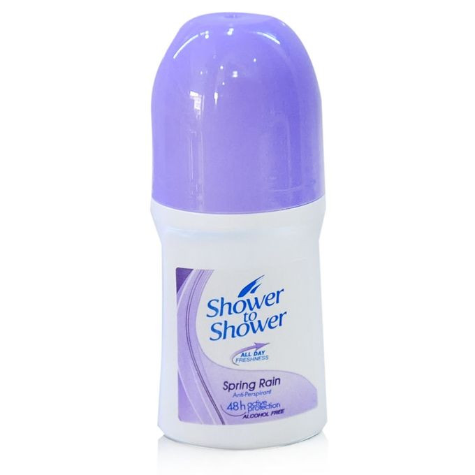 Shower to Shower Roll-On Spring Rain Deodorant - 50ml