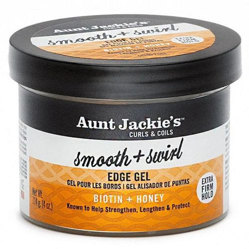 Aunt Jackie'S Smooth+Swirl Edge Gel Biotin+Honey With Extra Firm Hold -114g/3PACK
