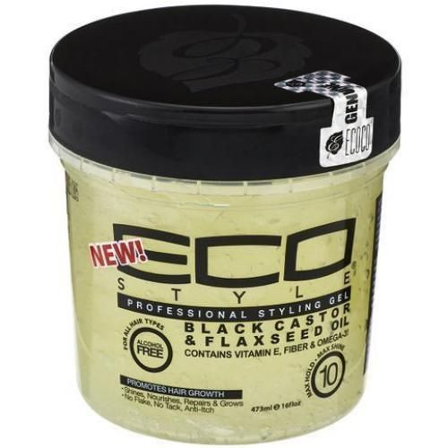 Eco 236ml Styling Gel Black Castor And Flaxseed